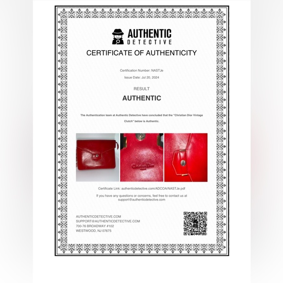 Christian Dior Envelope wallet - Picture 4 of 4